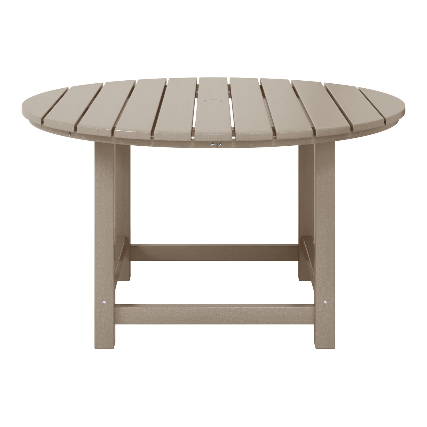 Tiny Terraces Kids' All-Weather Outdoor Round Dining Table (38" Wide)