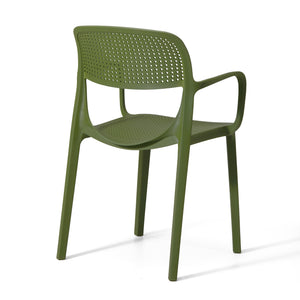 Polyform Stacking Dining Arm Chair (Set of 2)