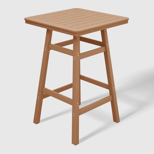 Stockholm All-Weather Outdoor 30" Square Bar Table (42" Height)