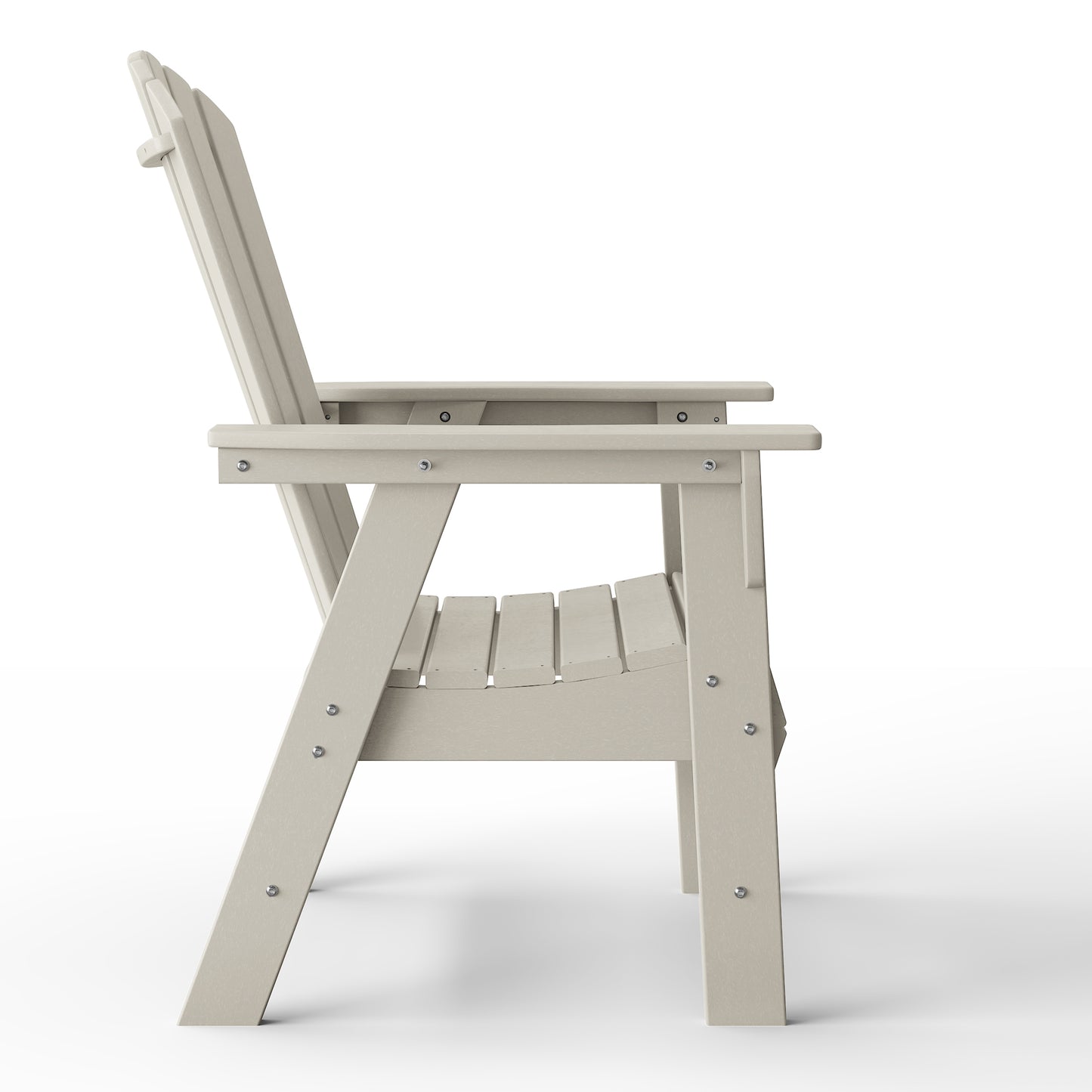 Westport All-Weather Outdoor Classic Adirondack Dining Chair