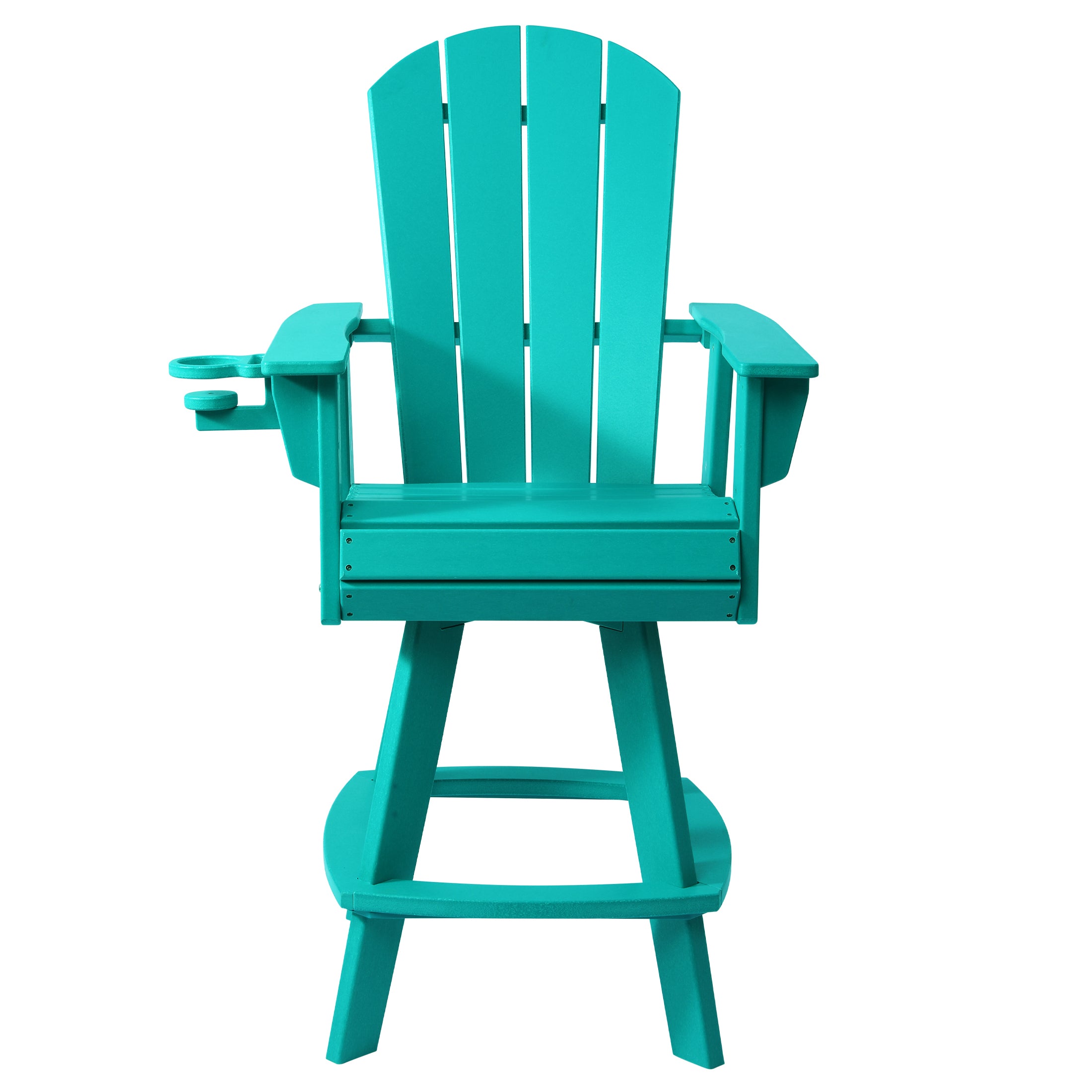 Chatham Adirondack Swivel Bar Chair with Cup Holder