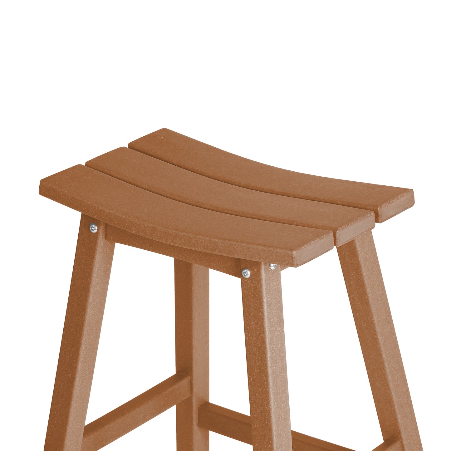 Stockholm All-Weather Outdoor Saddle Bar Stool (29" Height)