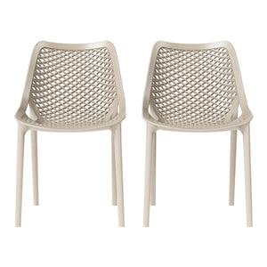 Polyform Stacking Dining Side Chair (Set of 2)