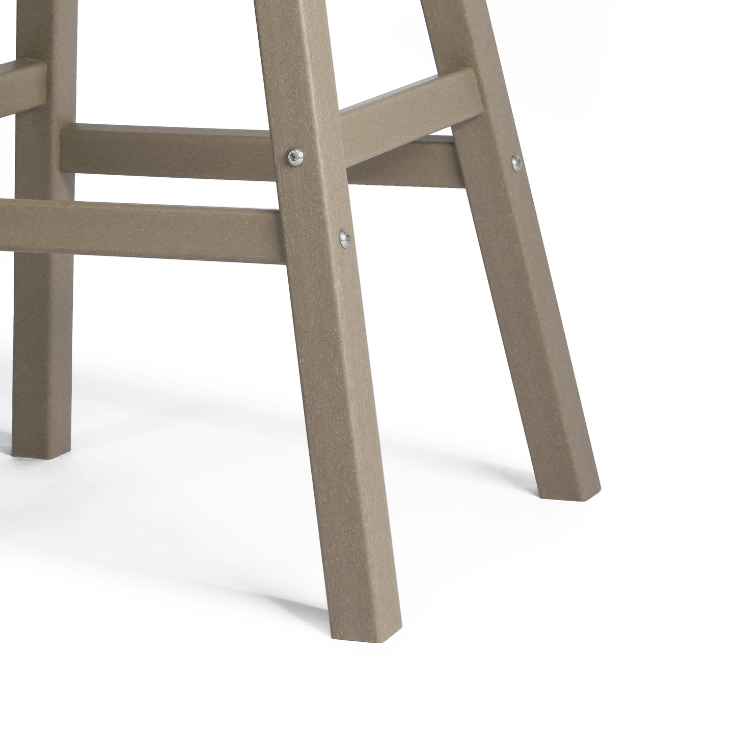 Stockholm All-Weather Outdoor Saddle Bar Stool (29" Height)