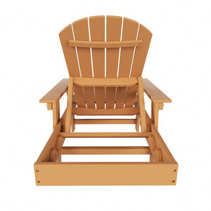 Westport Classic All-Weather Outdoor Adirondack Reclining Sun Lounger With Arms Rests