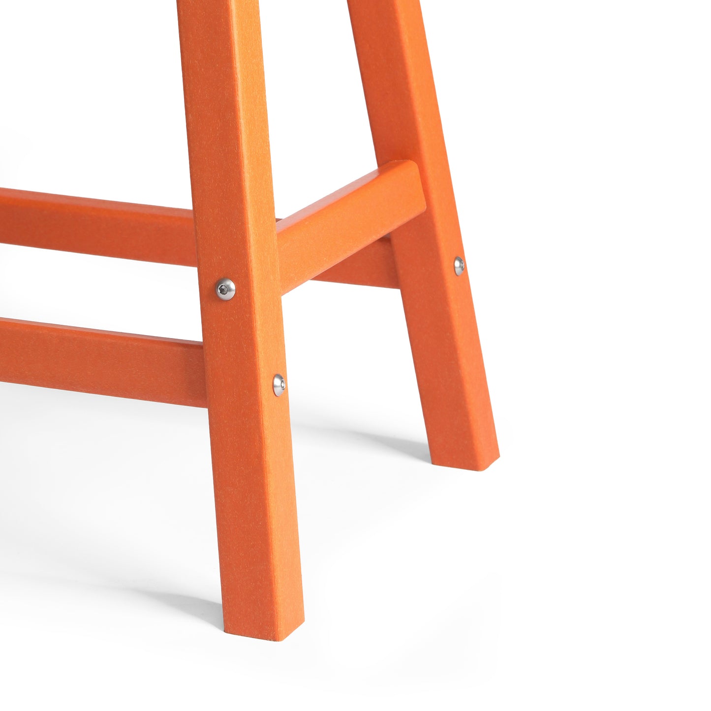 Stockholm All-Weather Outdoor Saddle Counter Stool (24" Height)