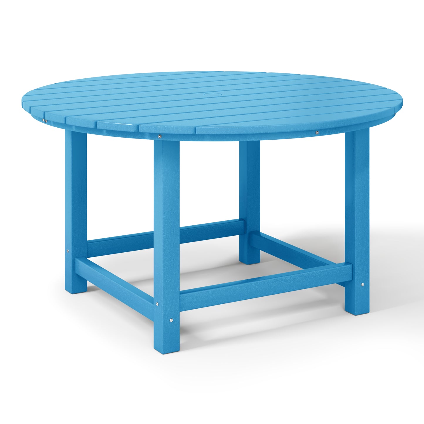 Tiny Terraces Kids' All-Weather Outdoor Round Dining Table (38" Wide)