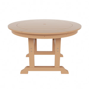 Tuscany All-Weather Outdoor Round Dining Table (47" Top)
