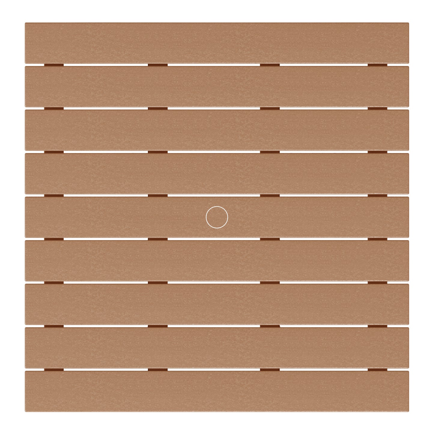 Tiny Terraces Kids' All-Weather Outdoor Square Dining Table (31" Top)