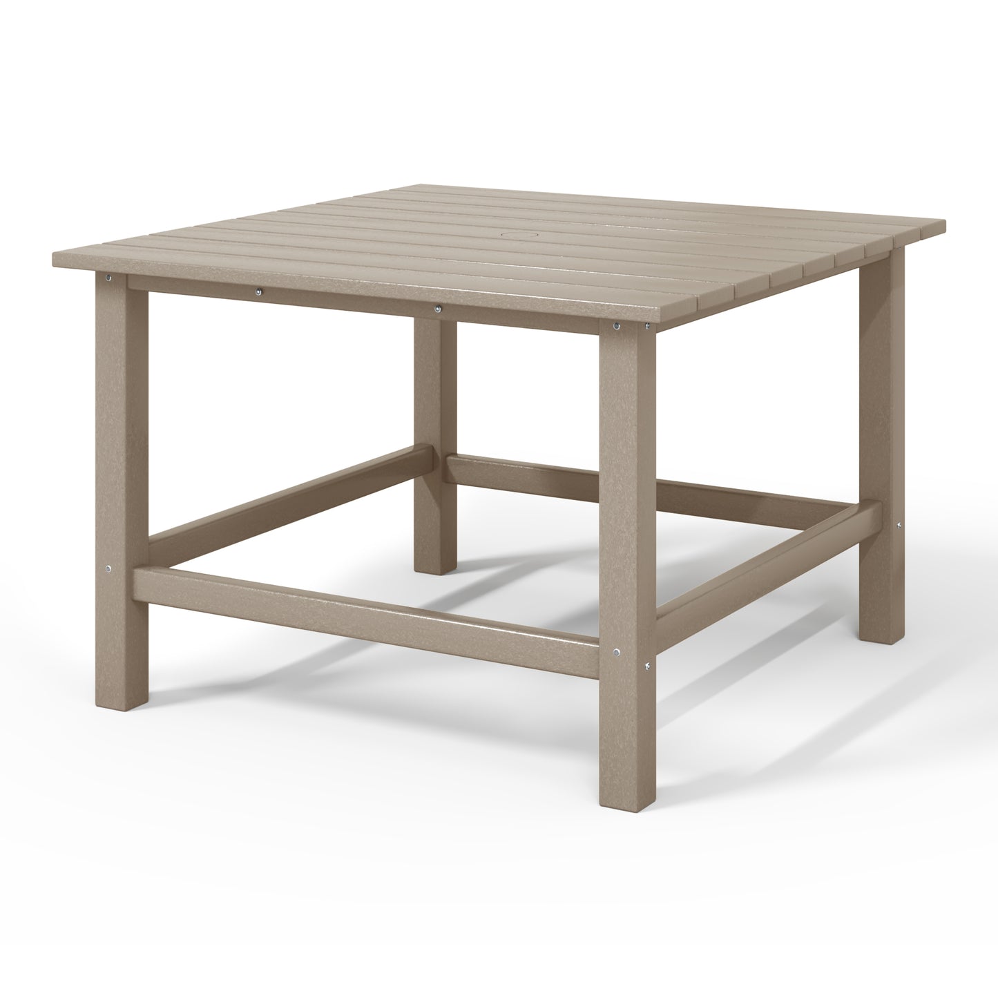 Tiny Terraces Kids' All-Weather Outdoor Square Dining Table (31" Top)