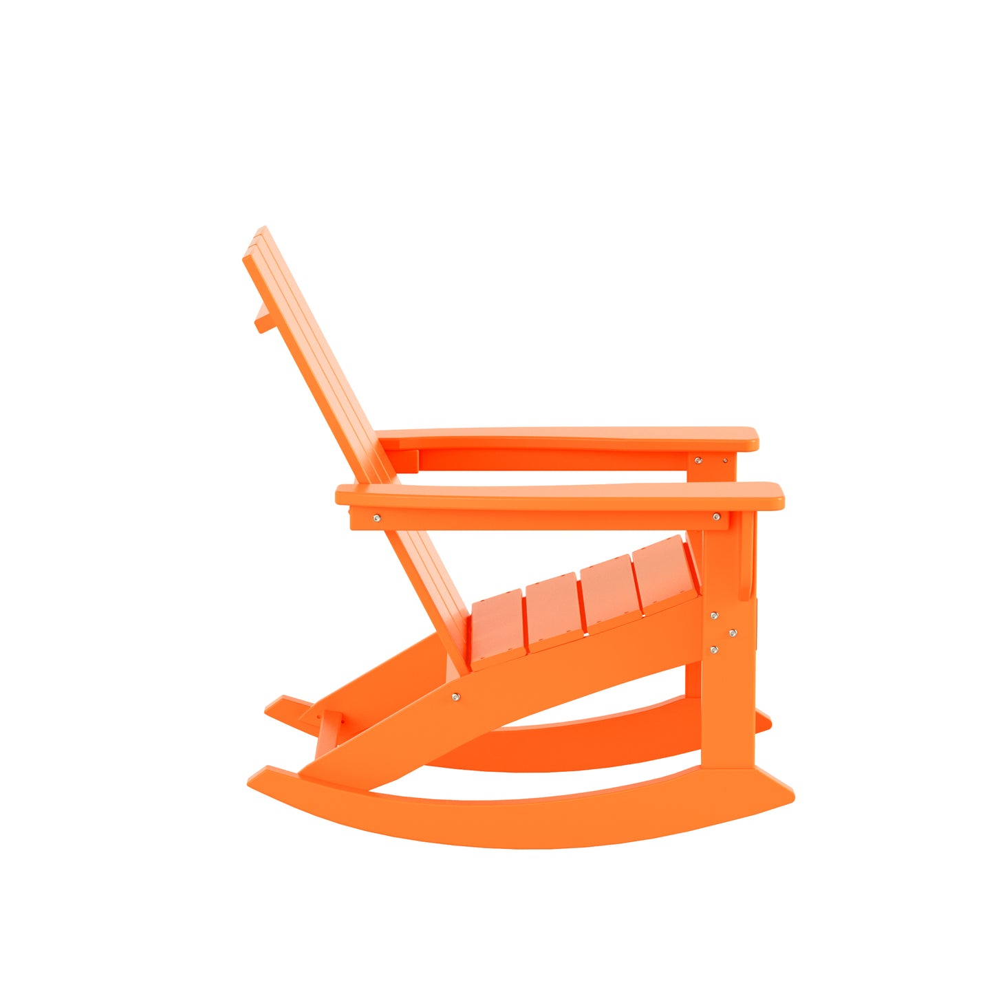 Malibu Modern All-Weather Outdoor Rocking Adirondack Chair