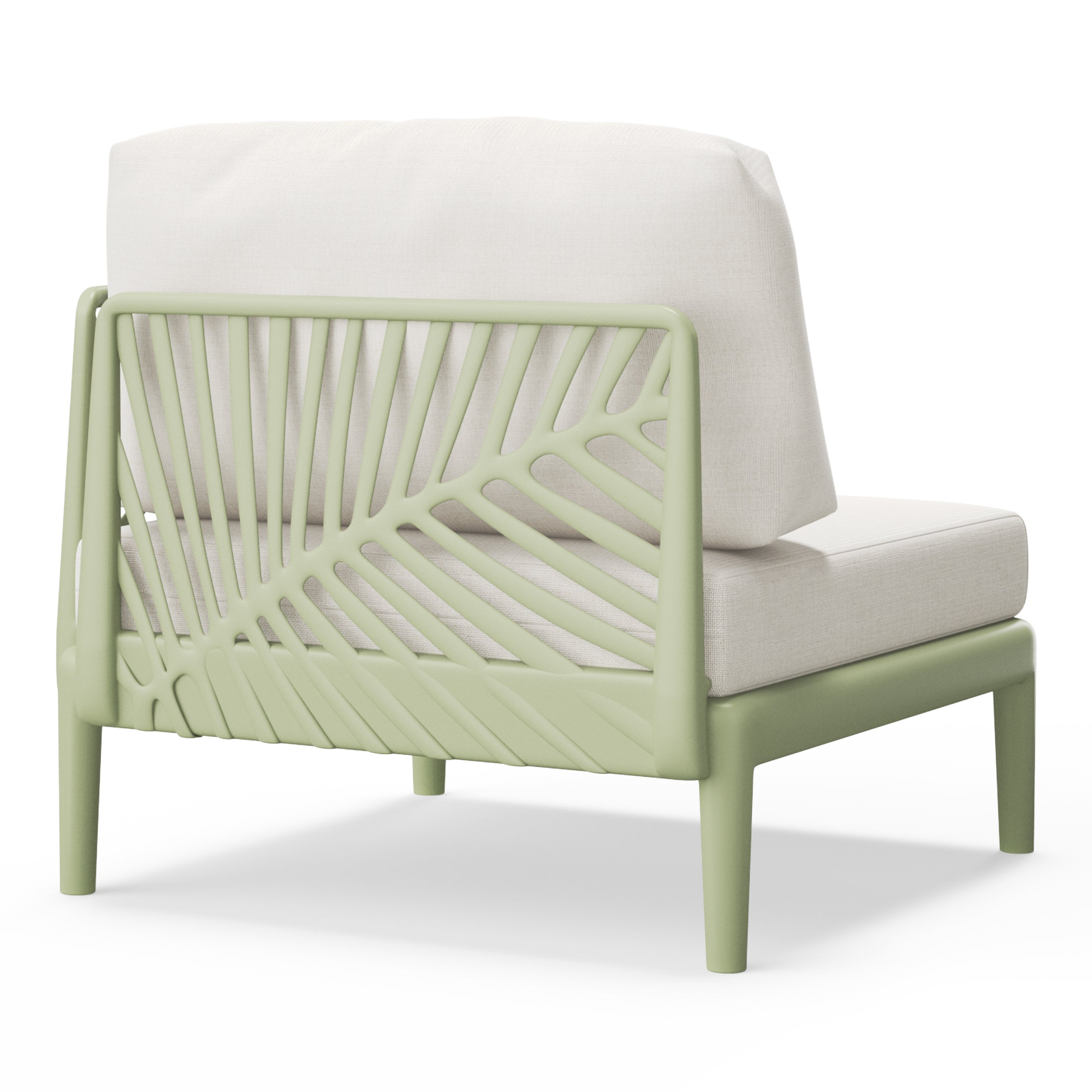 Polyform Deep Seating Right Arm Chair with Cushions