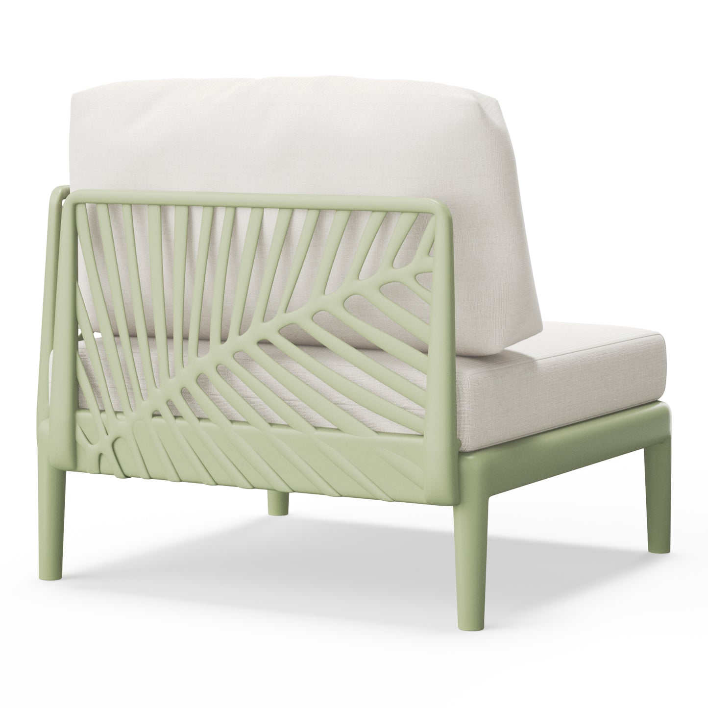 Polyform Deep Seating Right Arm Chair with Cushions