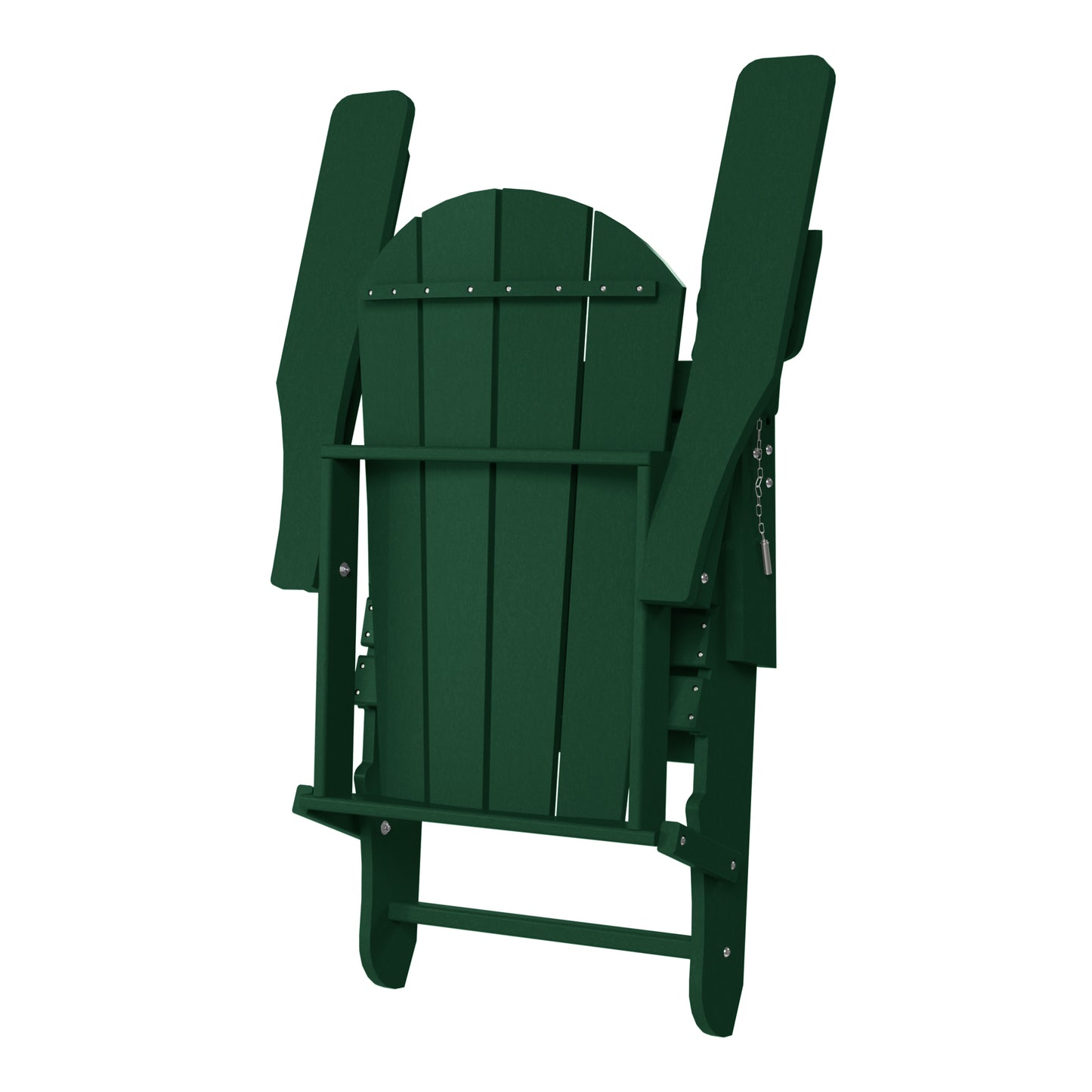 Chatham Folding Adjustable Adirondack Chair with Cup Holder and Hideaway Ottoman