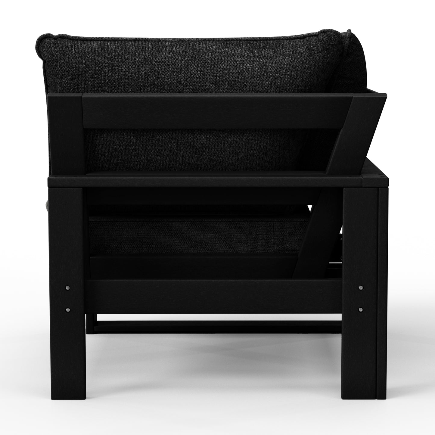 Signature All-Weather Outdoor Modular Patio Deep Seating Corner Chair (Corner Sectional Seat)