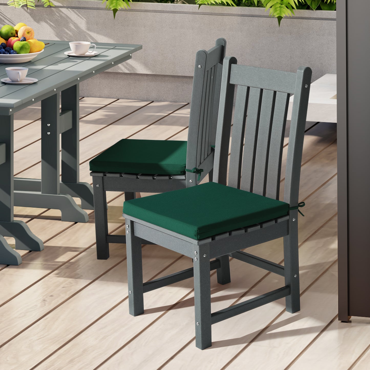 Outdoor Patio Kitchen Dining Chair Seat Cushions Set of 4