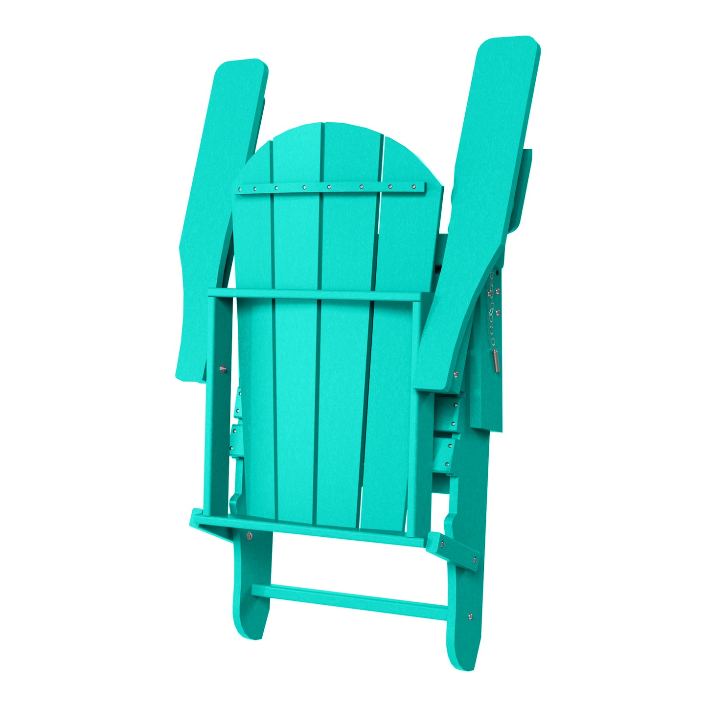 Chatham Folding Adjustable Adirondack Chair with Cup Holder and Hideaway Ottoman