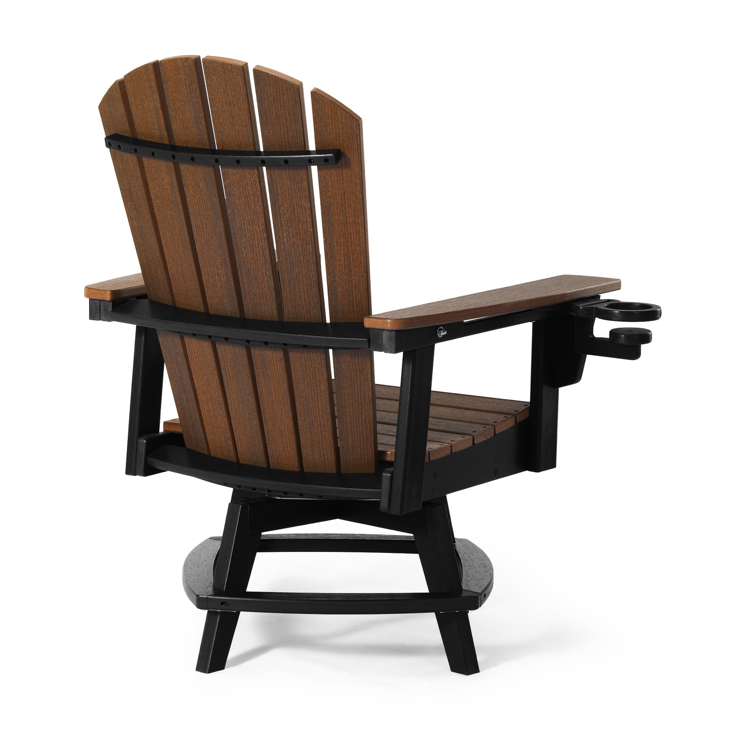 Heritage Ridge Adirondack Swivel Dining Chair With Cup Holder