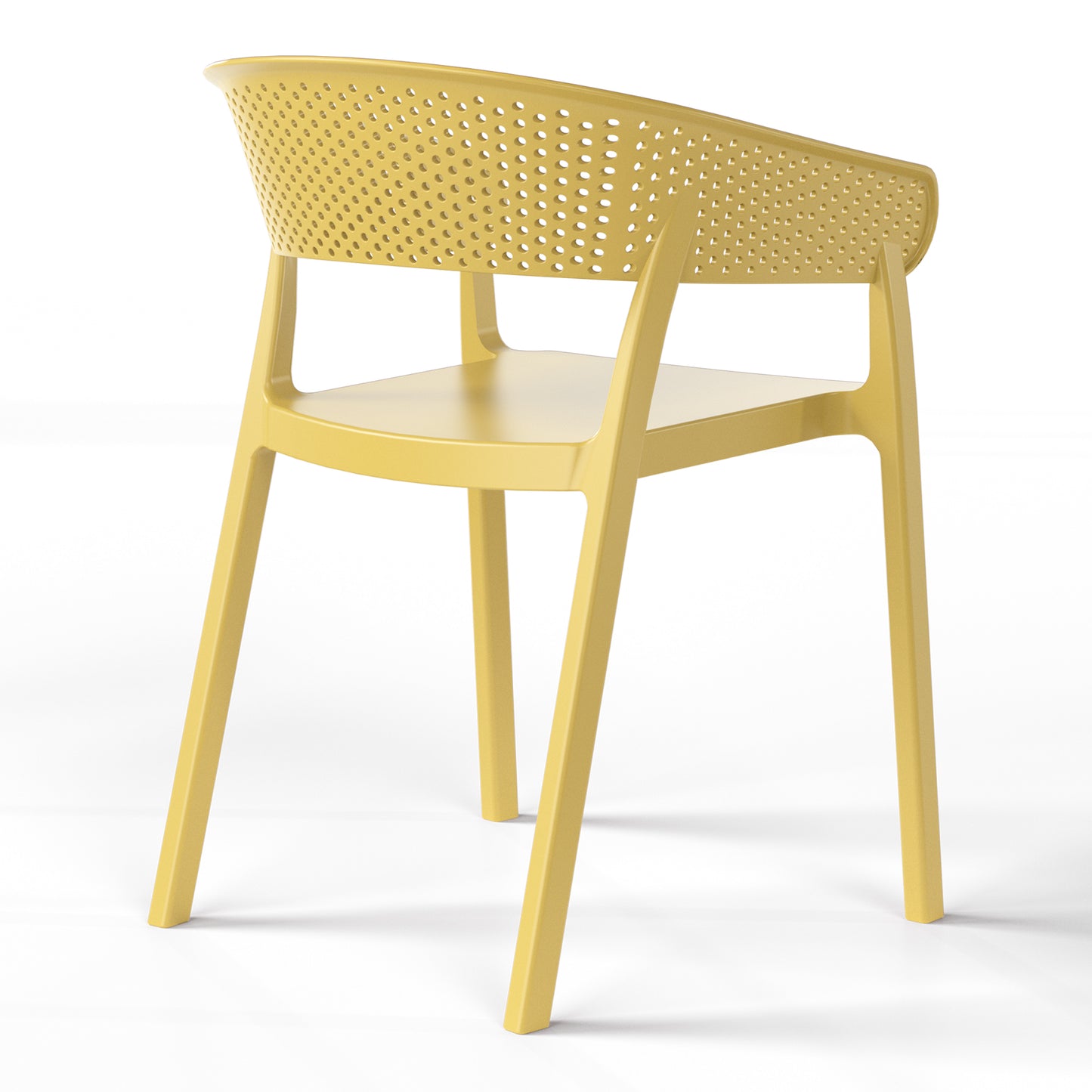 Polyform Stacking Dining Arm Chair (Set of 2)