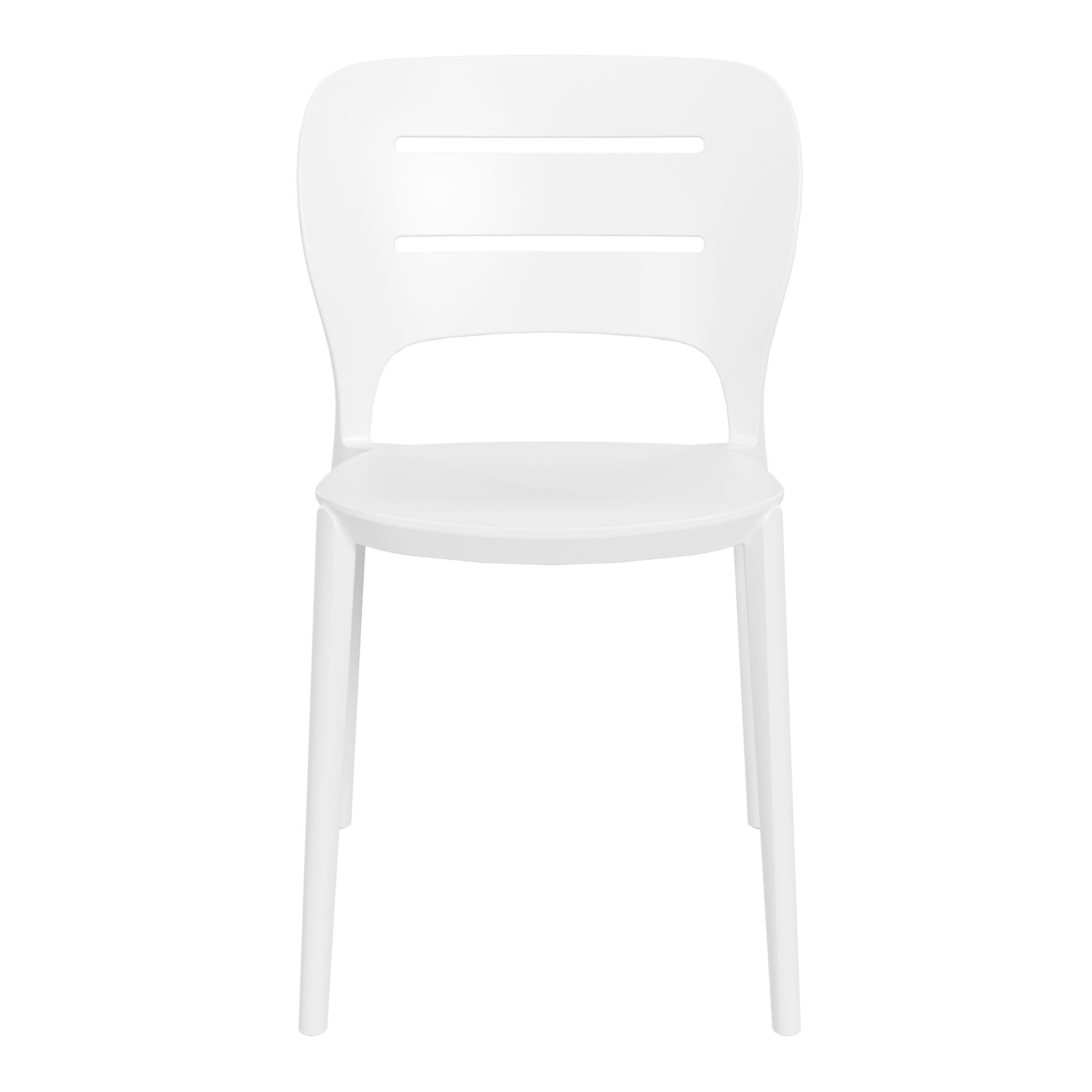 Patio Stacking Dining Side Chair (Set of 2)