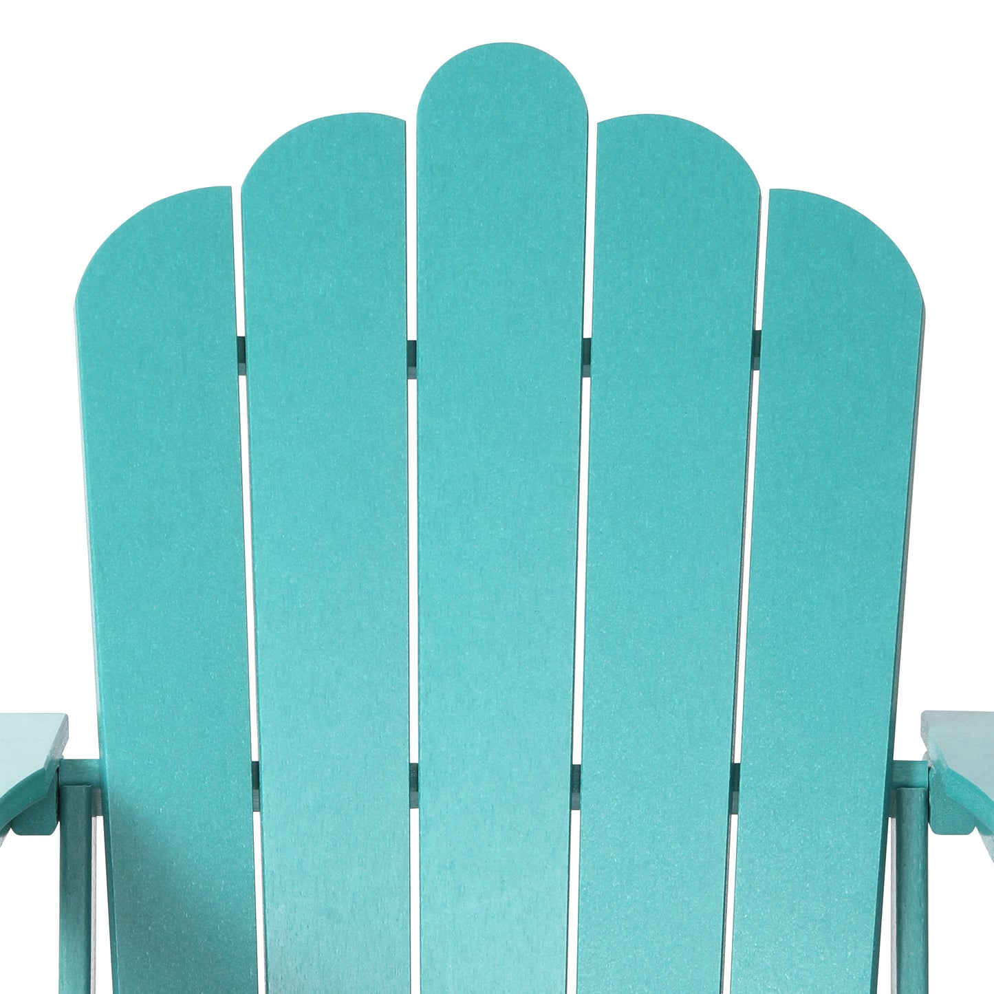Tahoe All-Weather Outdoor Poly Adirondack Chair with Retractable Cup Holder