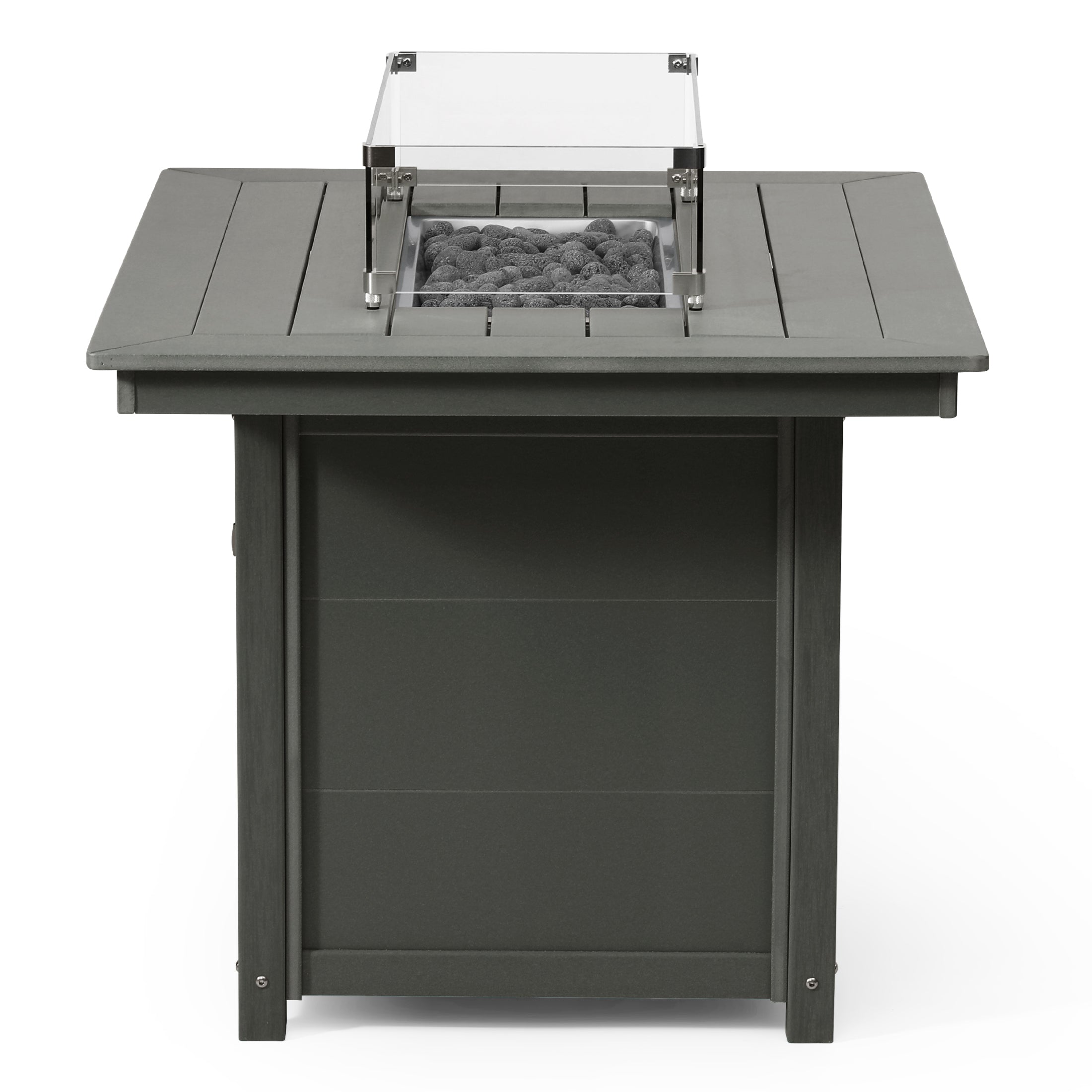 Sedona Rectangular 34" X 46" Dining Fire Pit Table