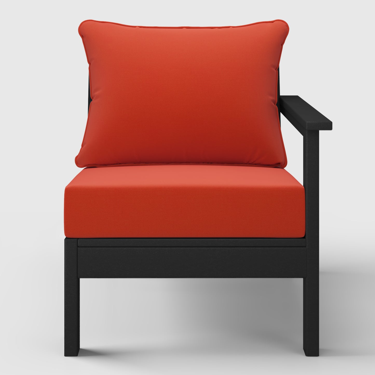 Scottsdale All-Weather Outdoor Modular Deep Seating Right Arm Chair (with Optional Cushions)