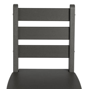 Tiny Terraces Kids' All-Weather Outdoor Dining Chair (Set of 2)