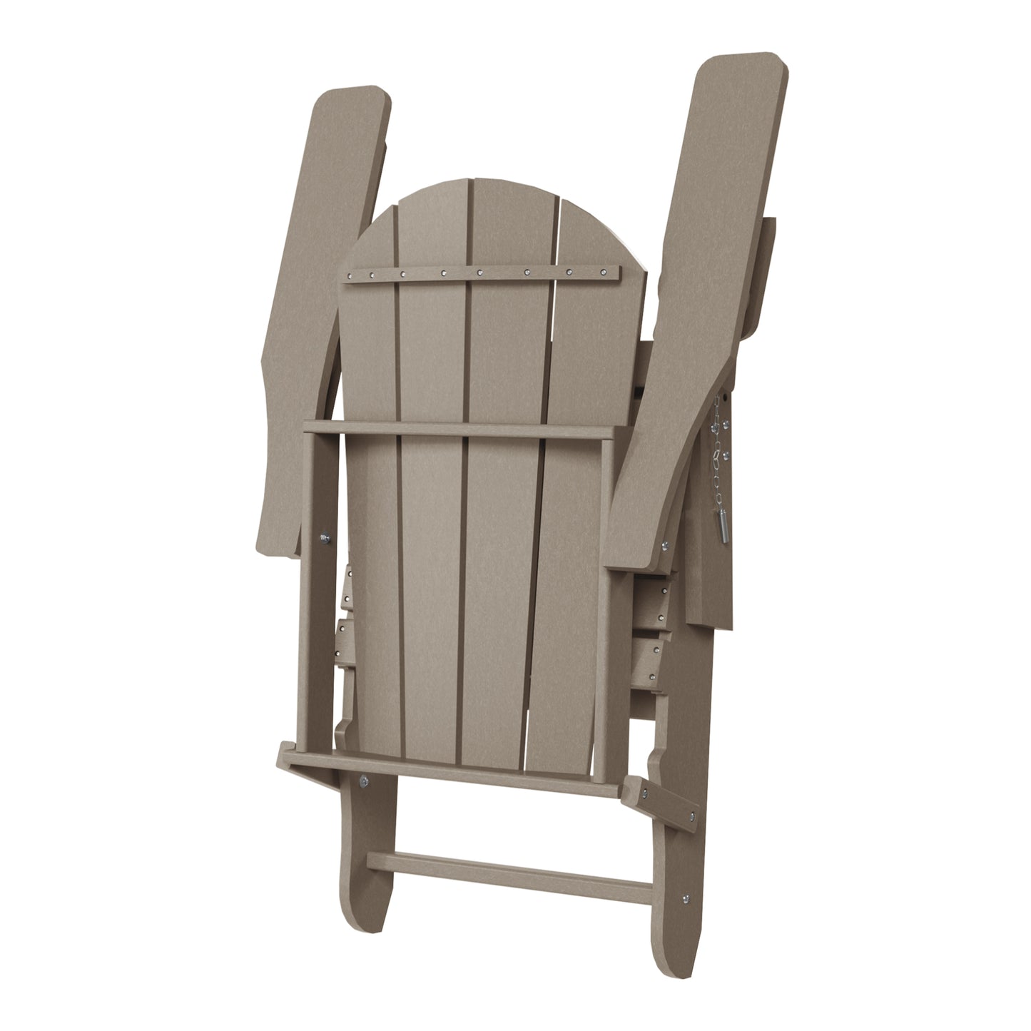 Chatham Folding Adjustable Adirondack Chair with Cup Holder and Hideaway Ottoman