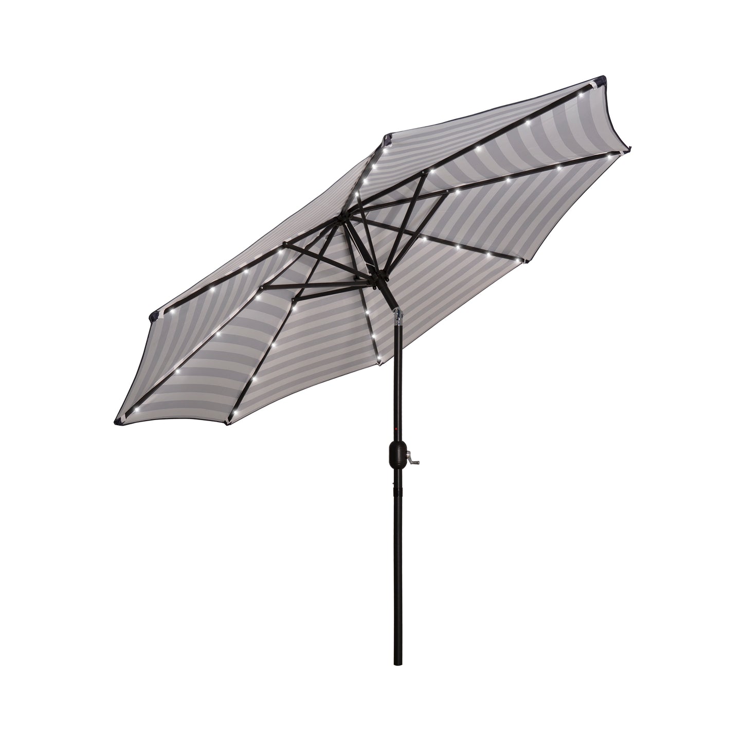 Kona 9ft Market Umbrella with Solar LED Lights