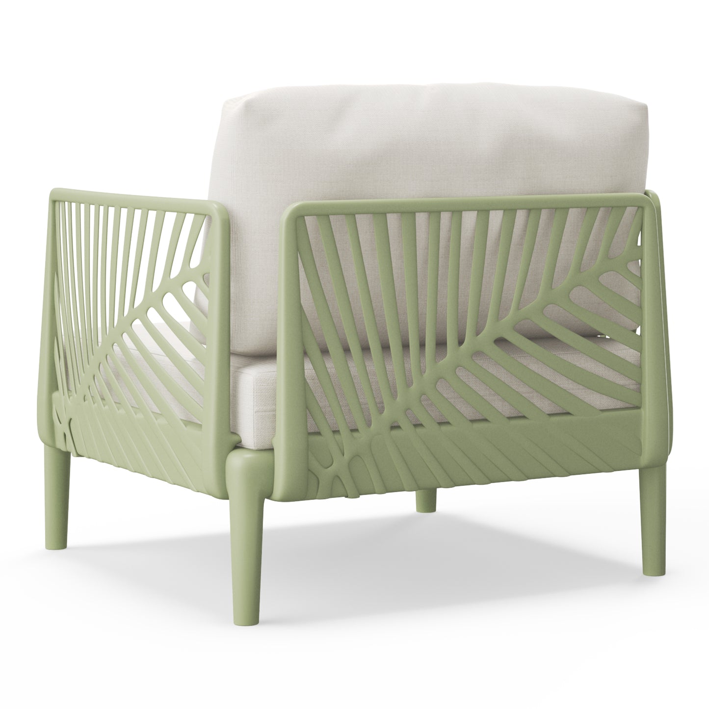 Polyform Deep Seating Club Chair with Cushions