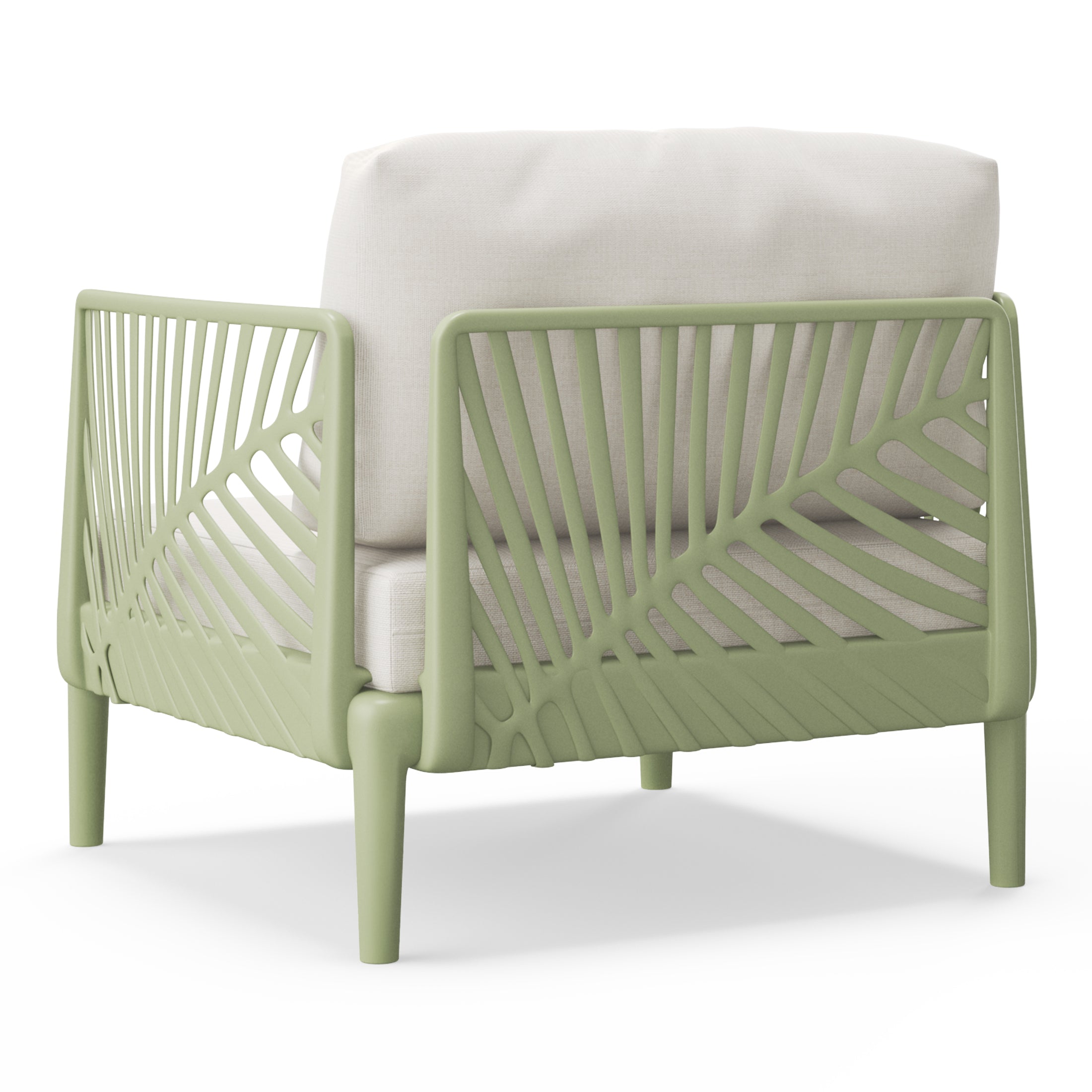Polyform Deep Seating Club Chair with Cushions