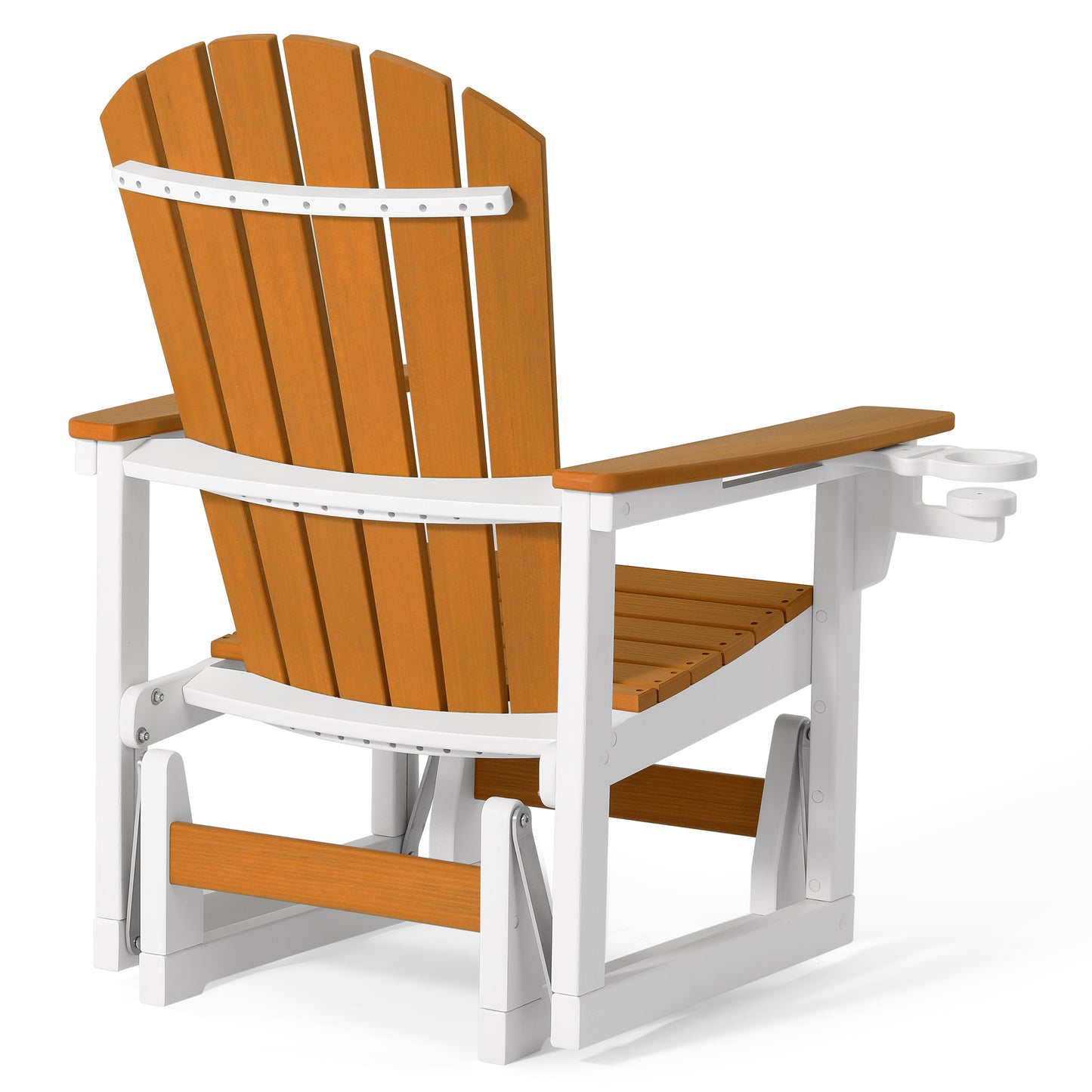 Heritage Ridge Adirondack Glider With Cup Holder