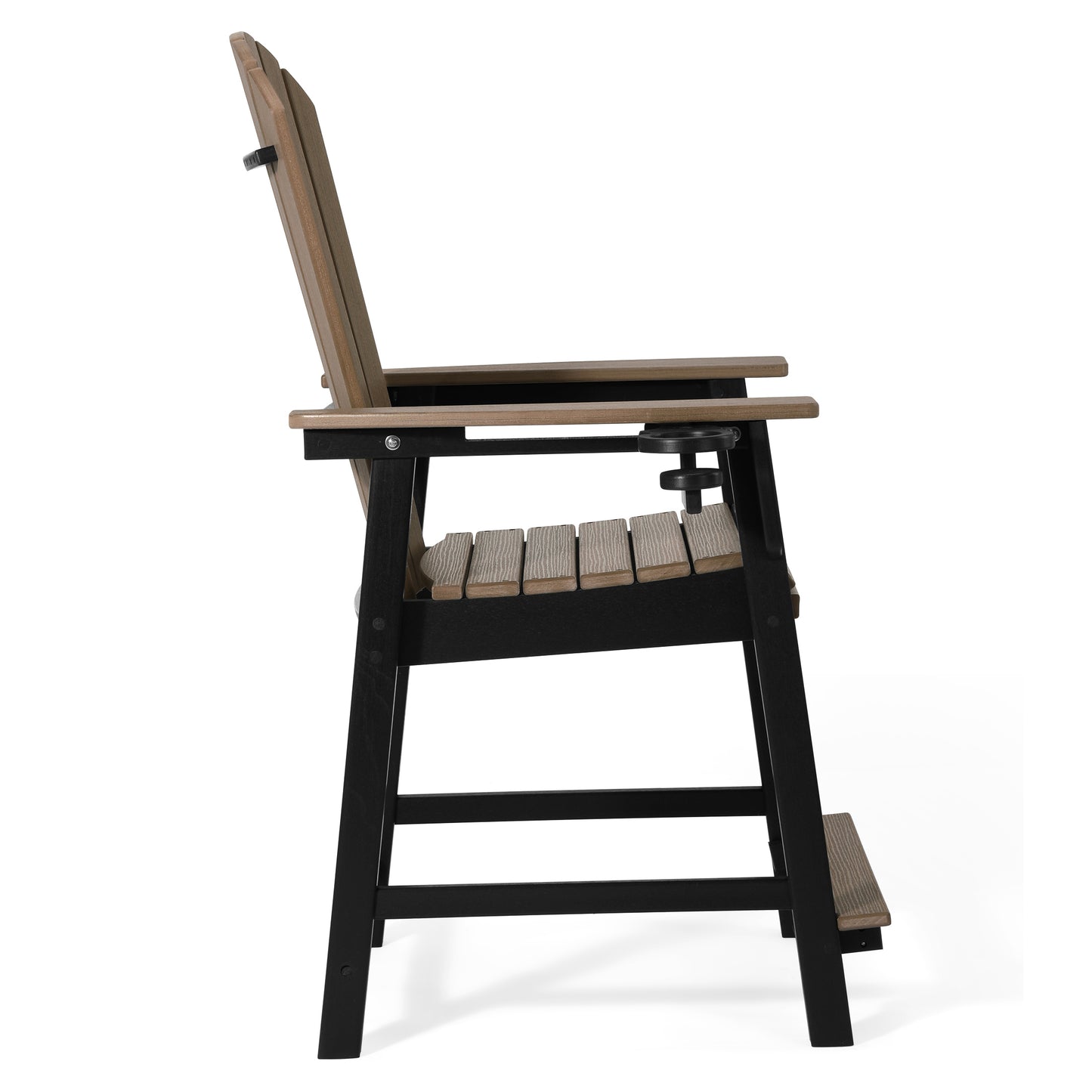 Heritage Ridge Adirondack Counter Height Chair With Cup Holder