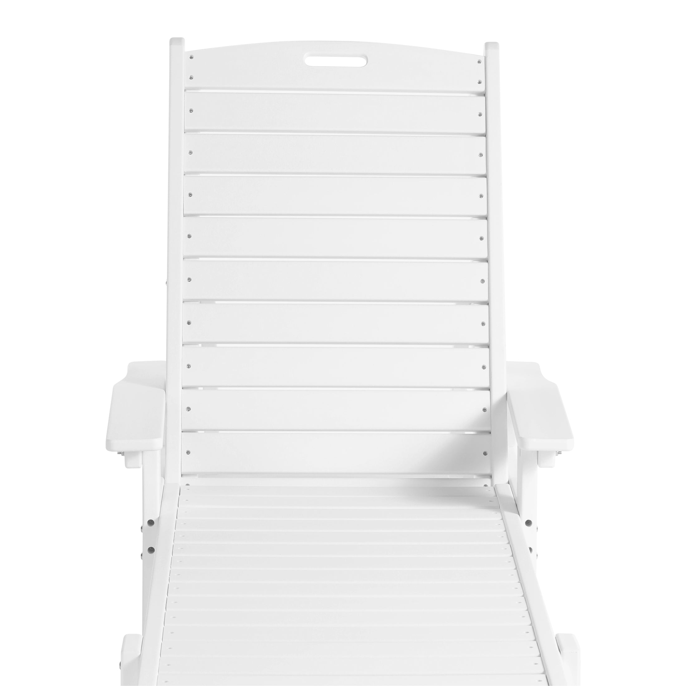 Santa Monica All-Weather Outdoor Reclining Sun Lounger with Arm Rests