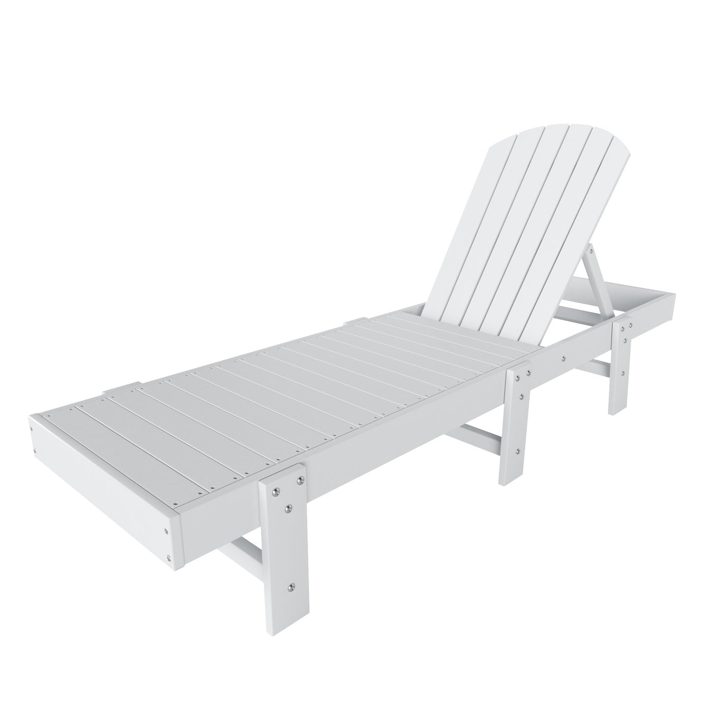 Westport Classic All-Weather Outdoor Adirondack Reclining Sun Lounger