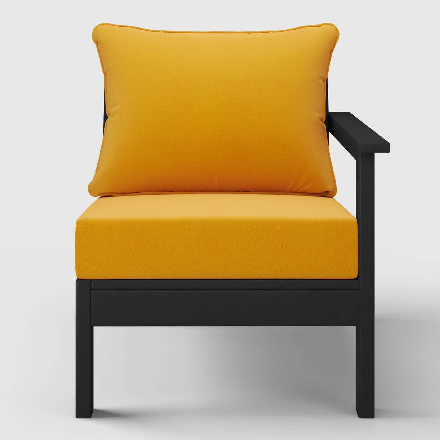 Scottsdale All-Weather Outdoor Modular Deep Seating Right Arm Chair (with Optional Cushions)