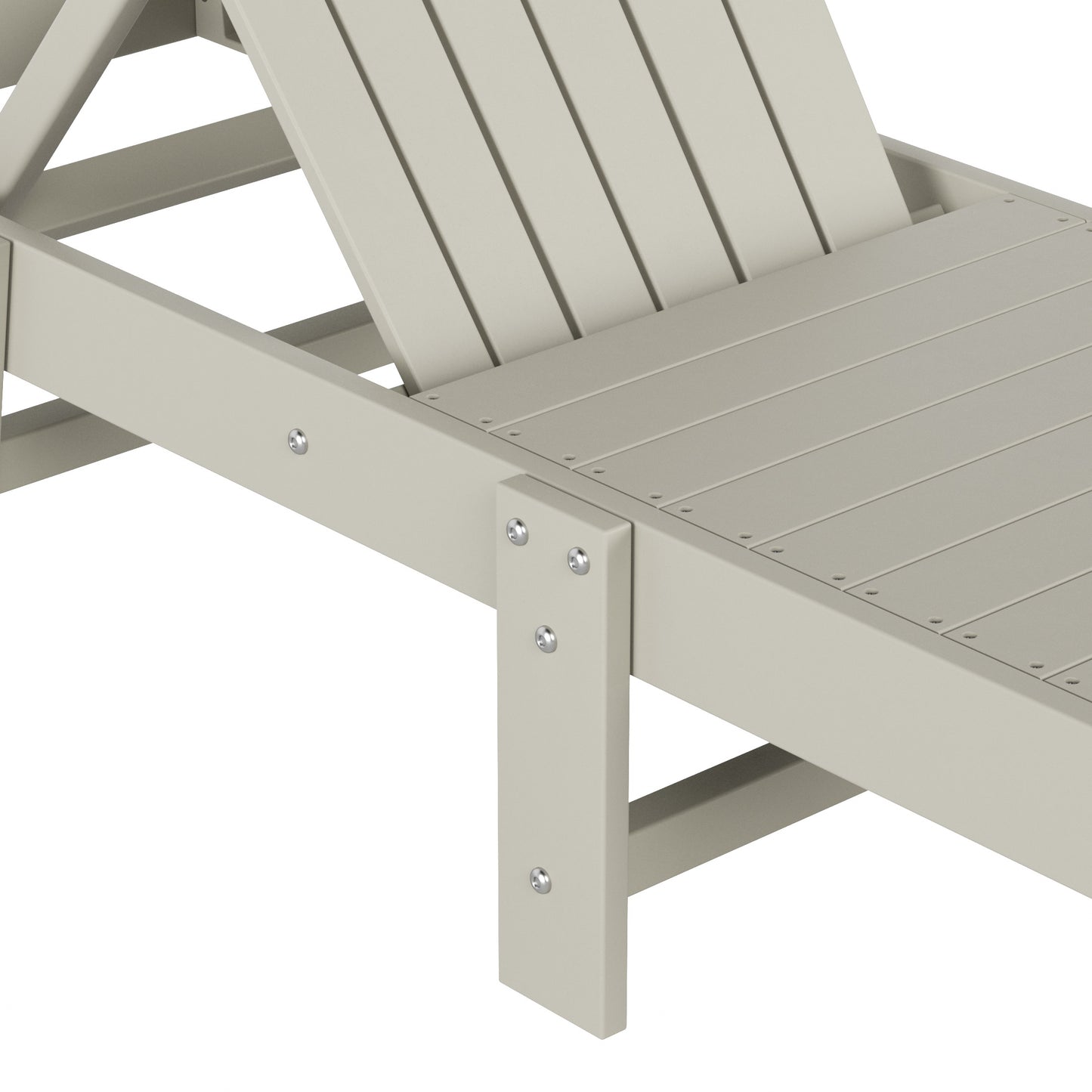 Westport Classic All-Weather Outdoor Adirondack Reclining Sun Lounger