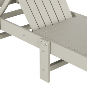 Westport Classic All-Weather Outdoor Adirondack Reclining Sun Lounger