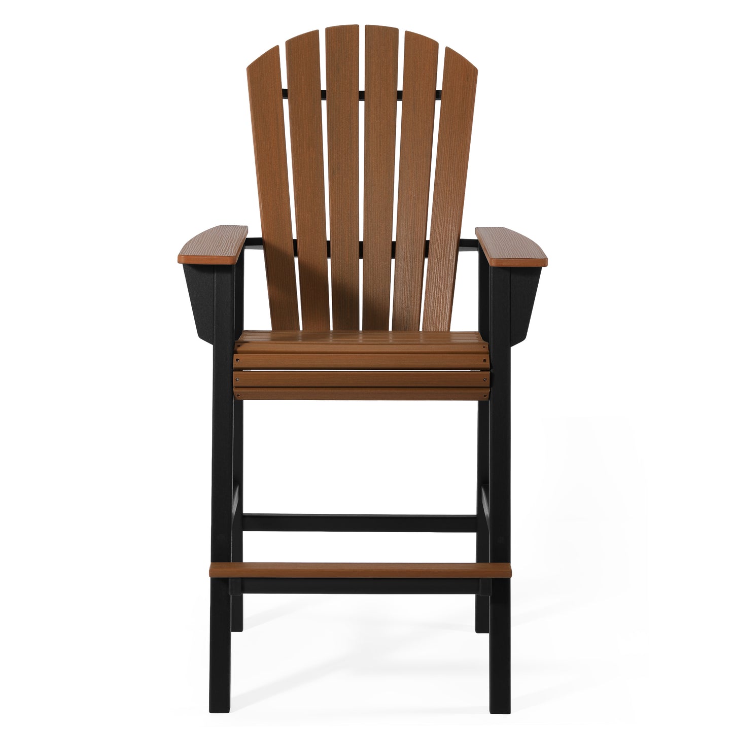 Heritage Ridge Adirondack Bar Chair With Cup Holder