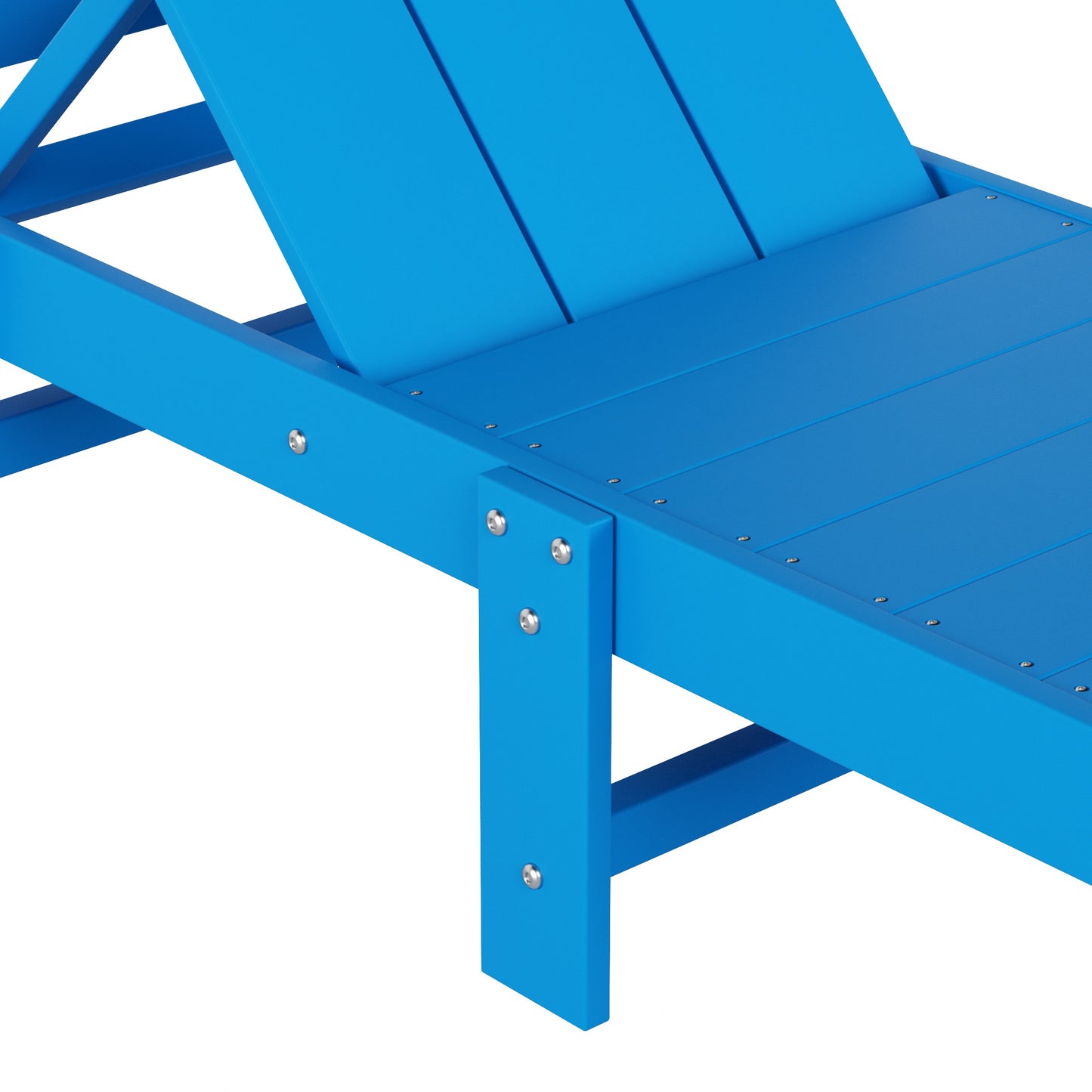 Malibu Modern All-Weather Outdoor Reclining Sun Lounger With Wheels