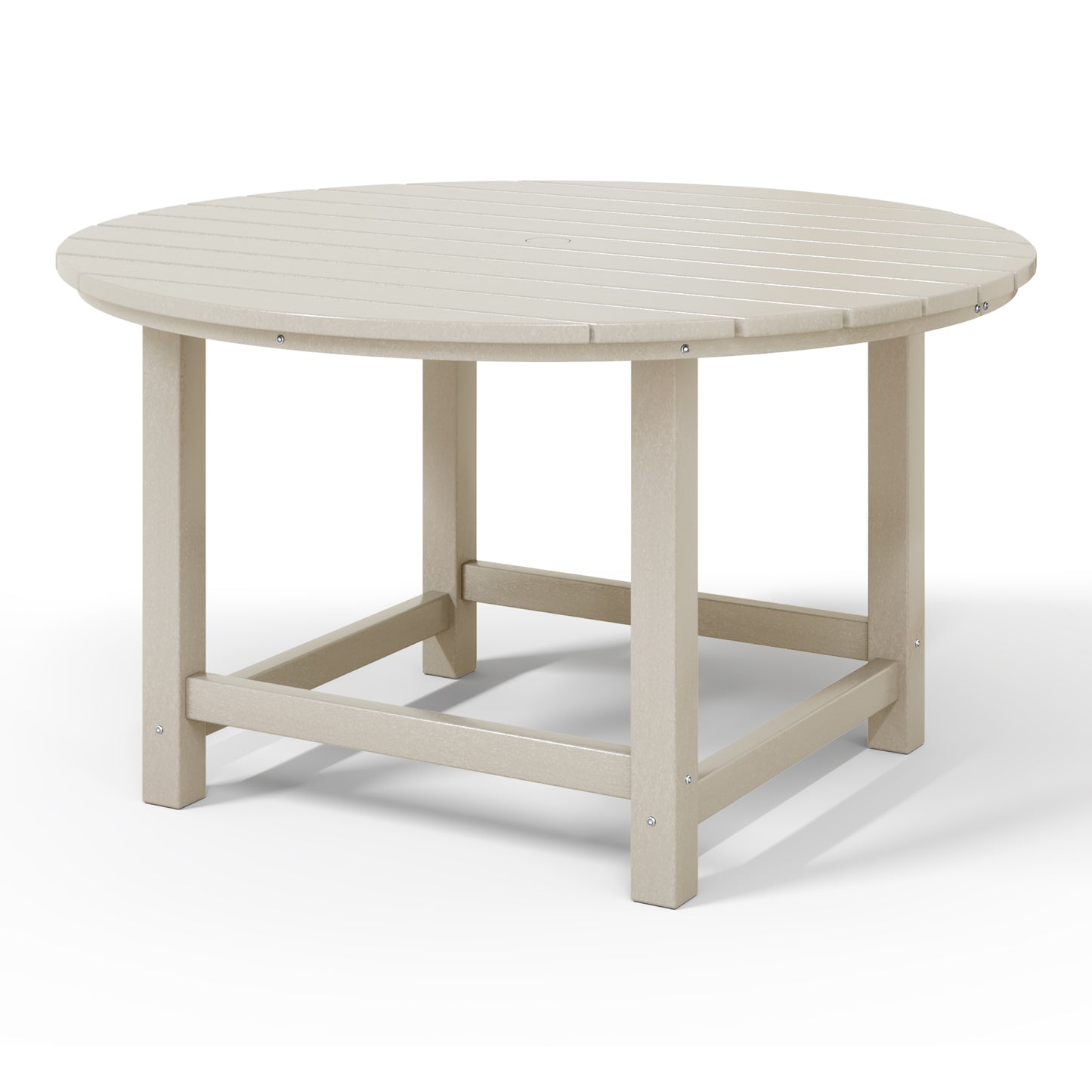 Tiny Terraces Kids' All-Weather Outdoor Round Dining Table (38" Wide)