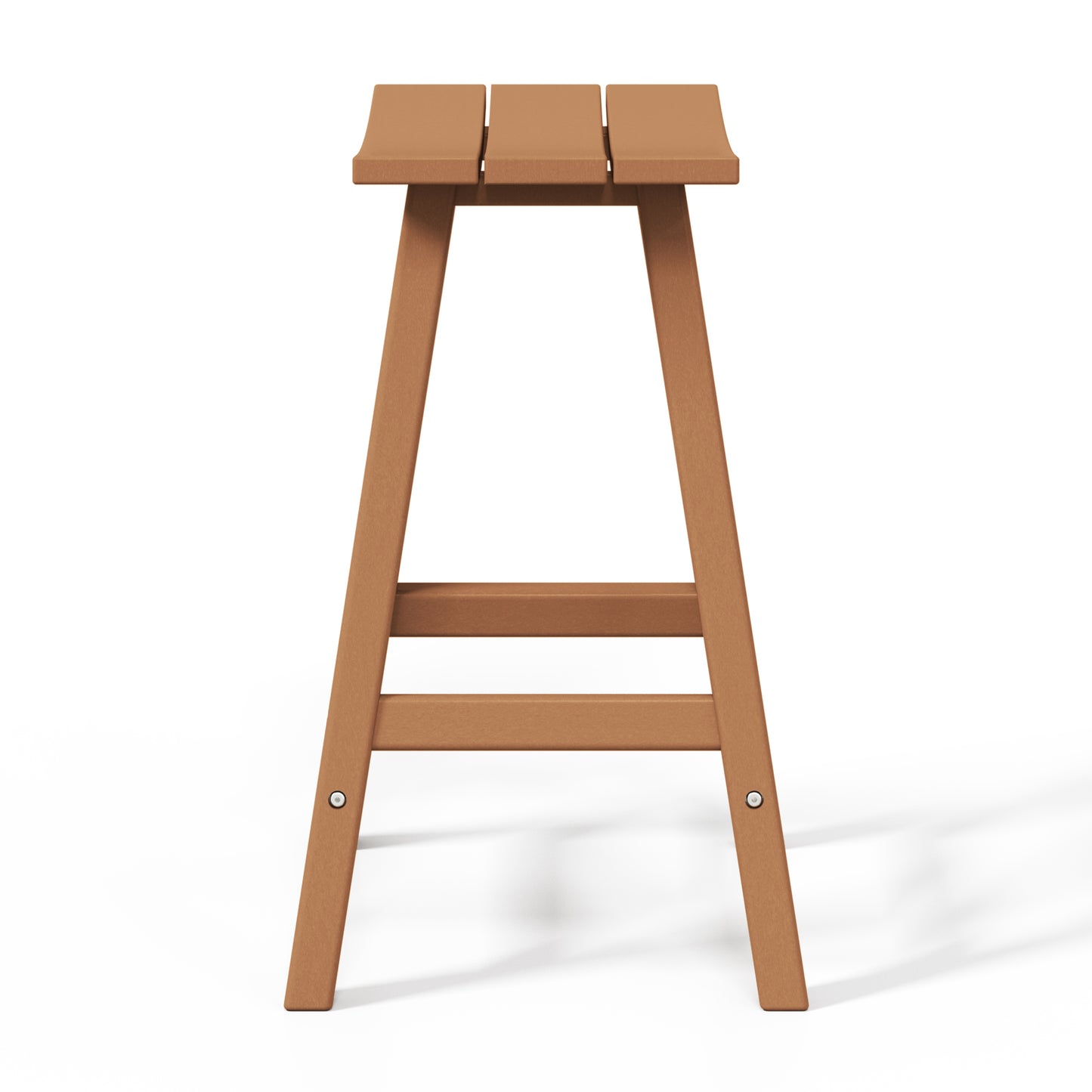 Stockholm All-Weather Outdoor Saddle Counter Stool (24" Height)