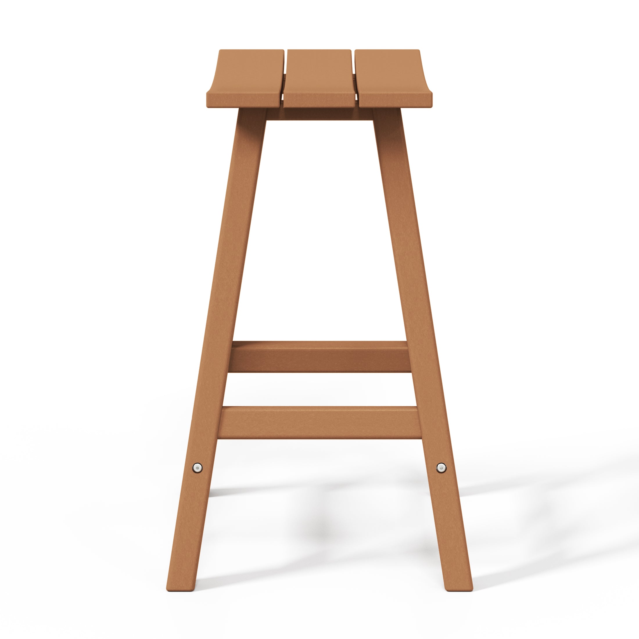 Stockholm All-Weather Outdoor Saddle Counter Stool (24" Height)