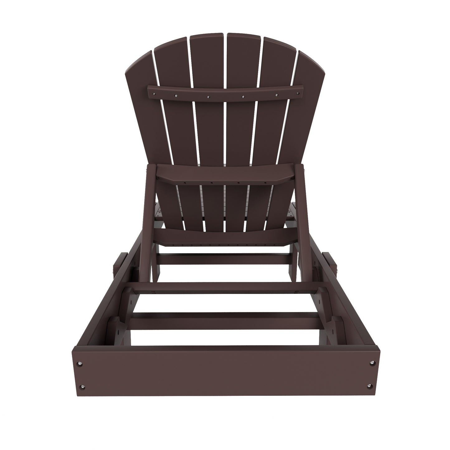 Westport Classic All-Weather Outdoor Adirondack Reclining Sun Lounger
