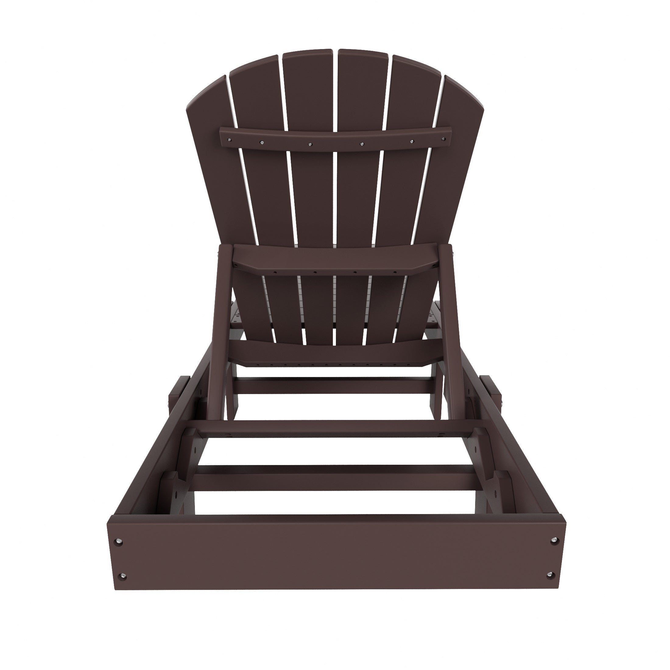 Westport Classic All-Weather Outdoor Adirondack Reclining Sun Lounger