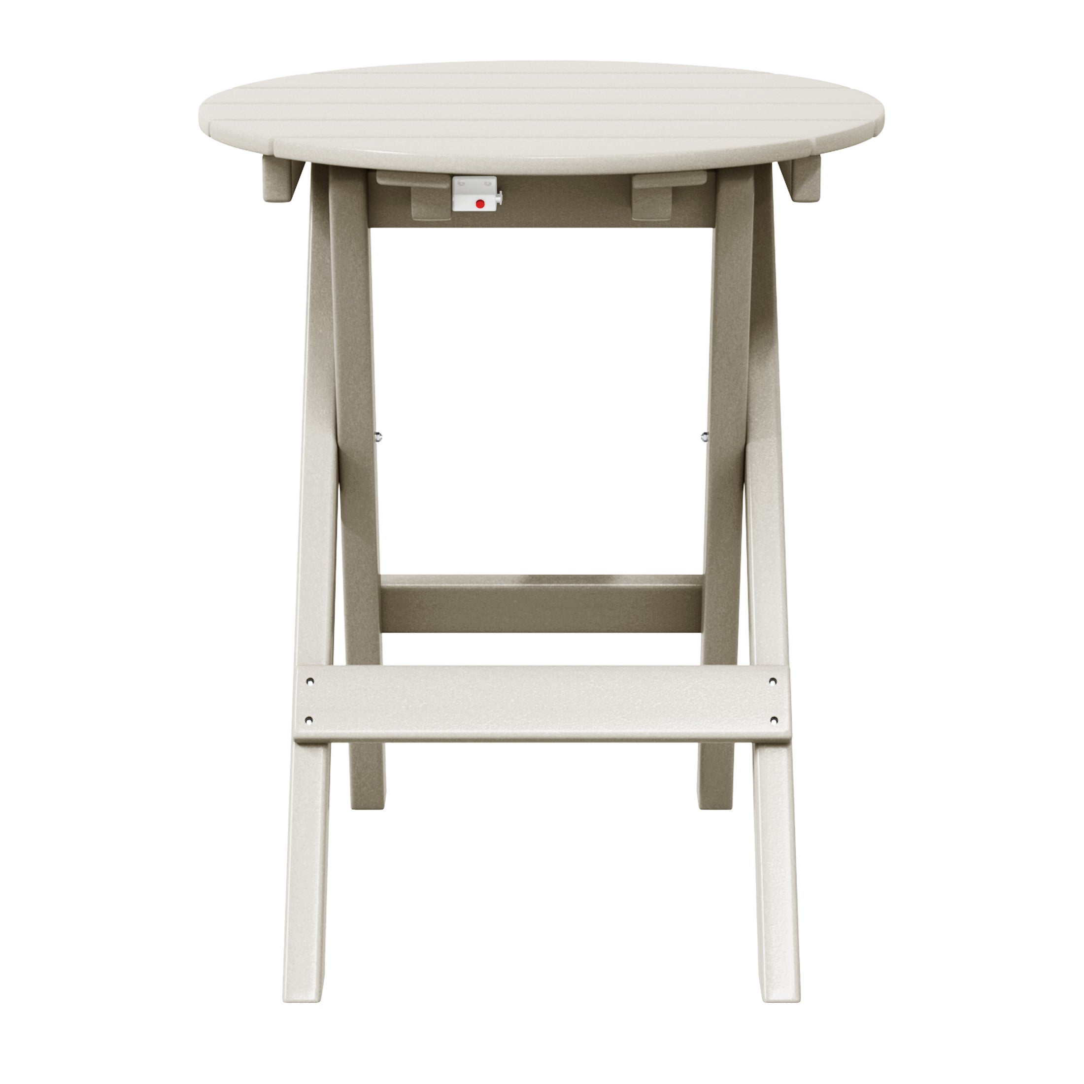 Tuscany All-Weather Outdoor Patio Round Folding Dining Table (24" Top)