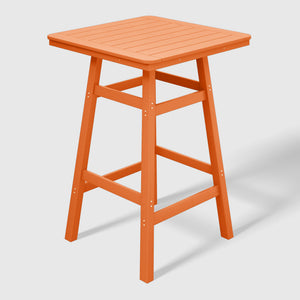 Stockholm All-Weather Outdoor 30" Square Bar Table (42" Height)