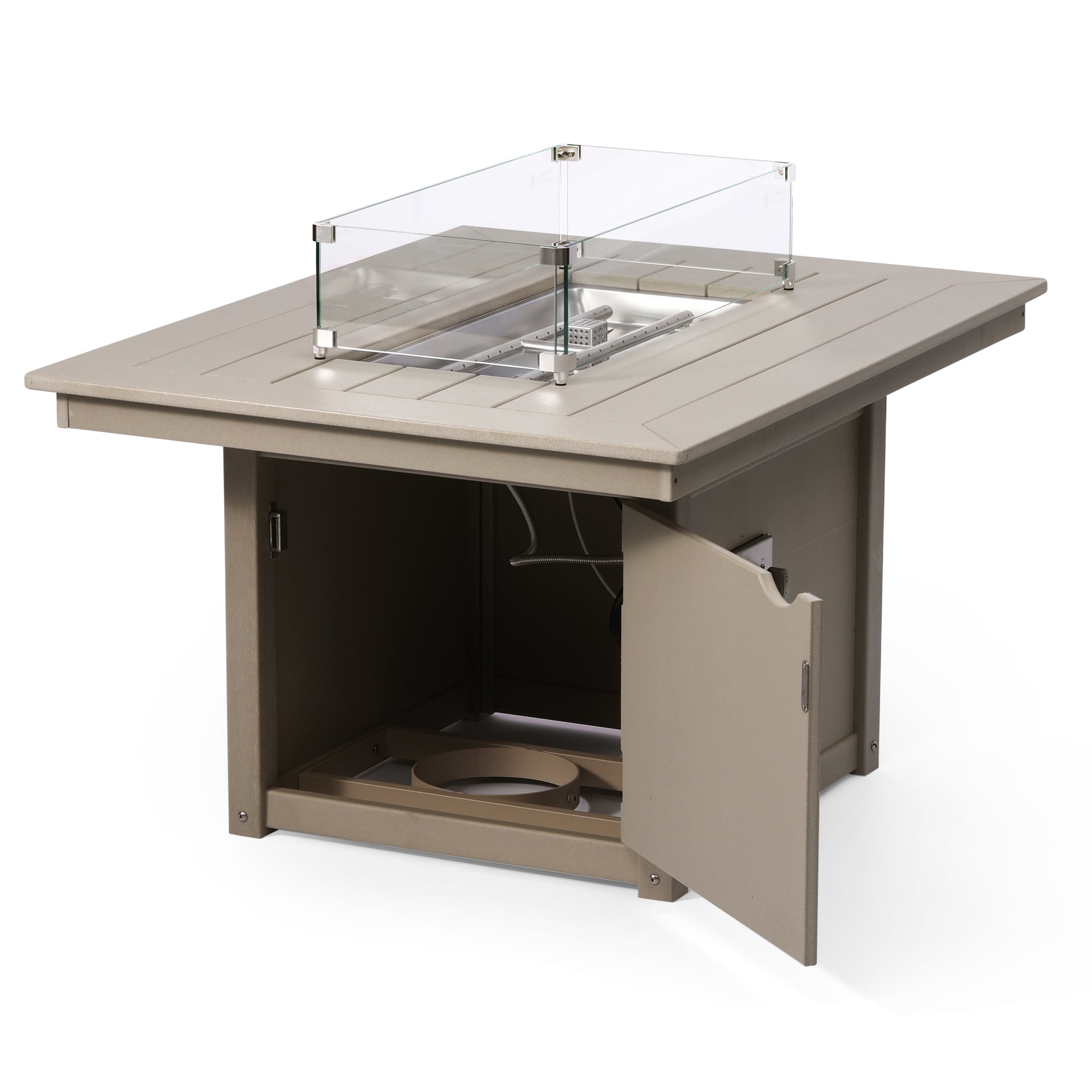 Sedona Rectangular 34" X 46" Fire Pit Table