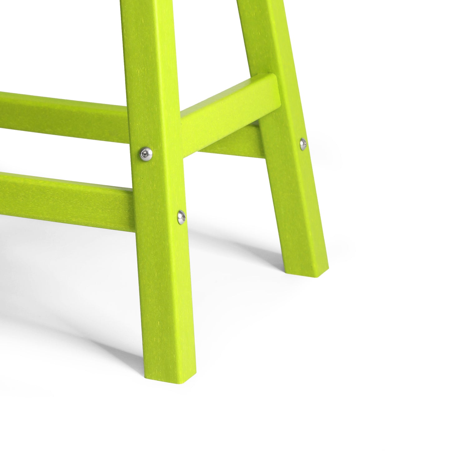 Stockholm All-Weather Outdoor Saddle Counter Stool (24" Height)